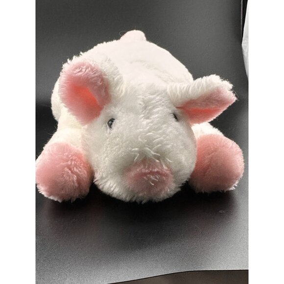 Plush White Pink Pig Mouse American Wego 1968 1960s RARE 8” Stuffed Animal READ - Picture 2 of 16